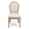 Atlas Commercial Products Stackable King Louis Chair, Natural KLC8NAT - alternate 3